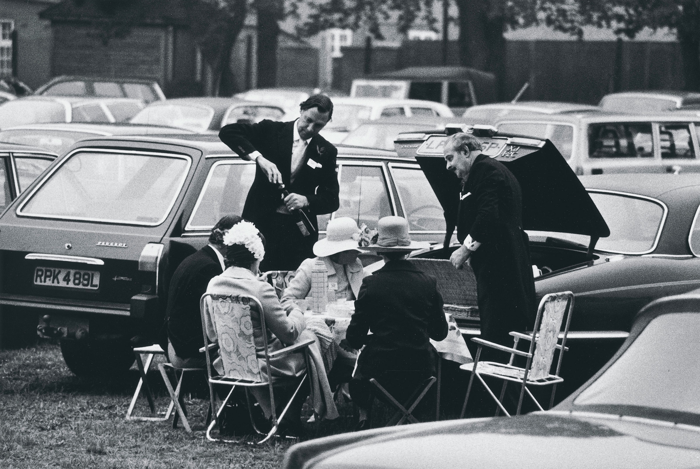 Gianni Berengo Gardin, Gran Bretagna, corse di Ascot, 1977